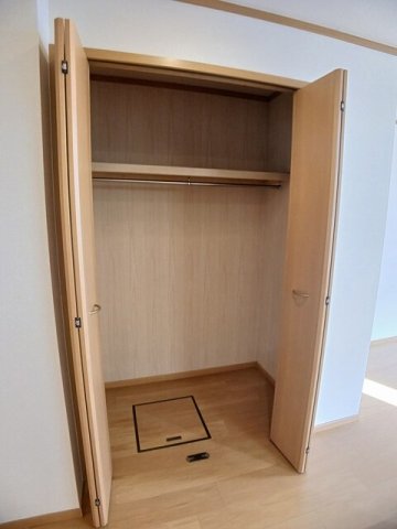 収納　収納のためのスペースです