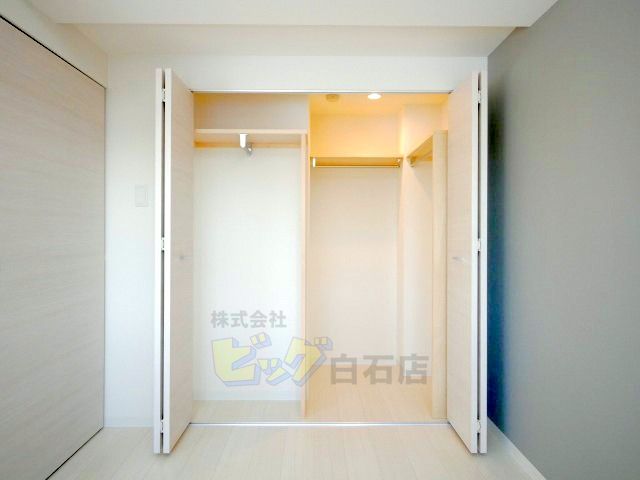 収納　広々ウォークインクローゼット完備しています♪