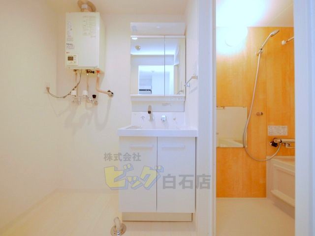 洗面設備　シャンプードレッサー完備しています♪