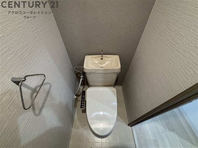 トイレ　シンプルで機能的なトイレです！