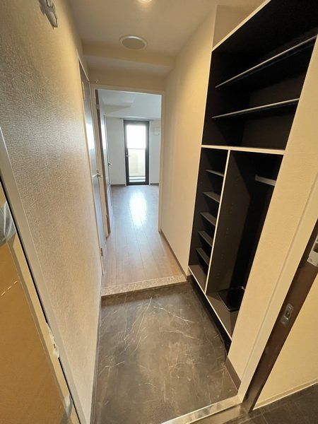 玄関　★工事中ですがきれいでした★