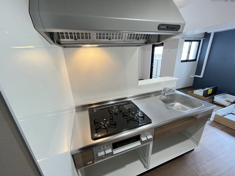 キッチン　★工事中ですがきれいでした★