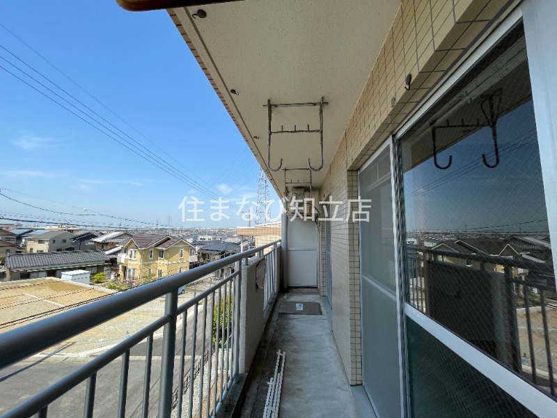 バルコニー　同型別部屋写真