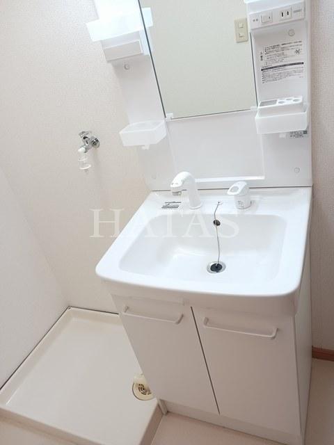 洗面設備　同物件別部屋です。
