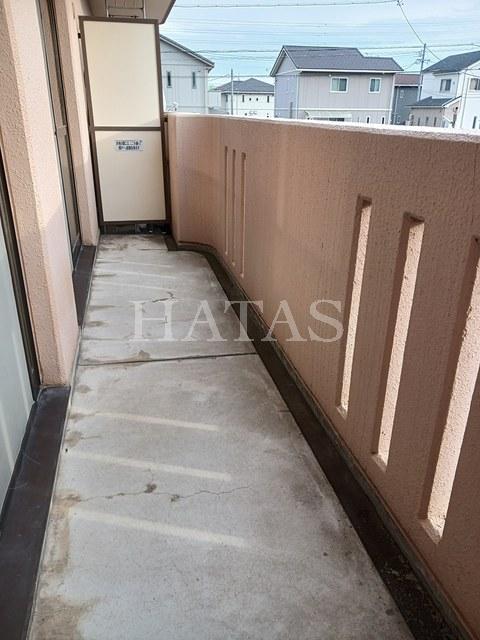 バルコニー　同物件別部屋です。