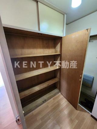 収納　大きなスペースがあり、収納には困りません