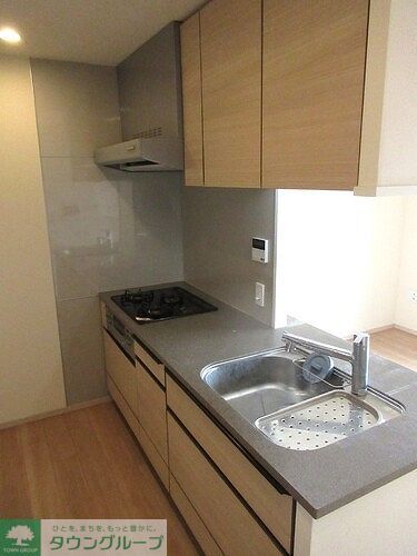 キッチン　カウンターキッチン※同タイプ別部屋１回募集時2023.7撮影