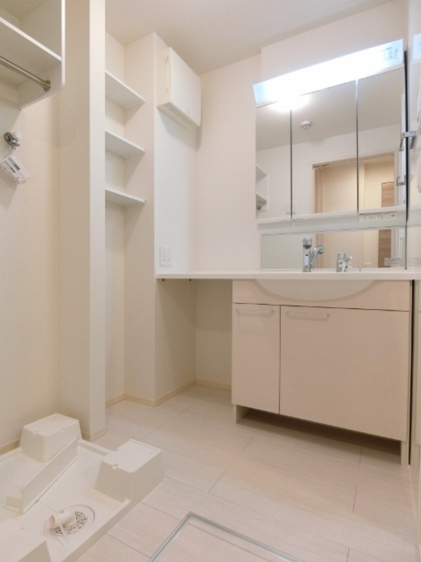 洗面設備　図面と現状に相違がある場合には現状を優先