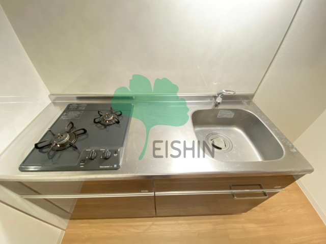 キッチン　シンプルな清潔感のあるキッチンです！