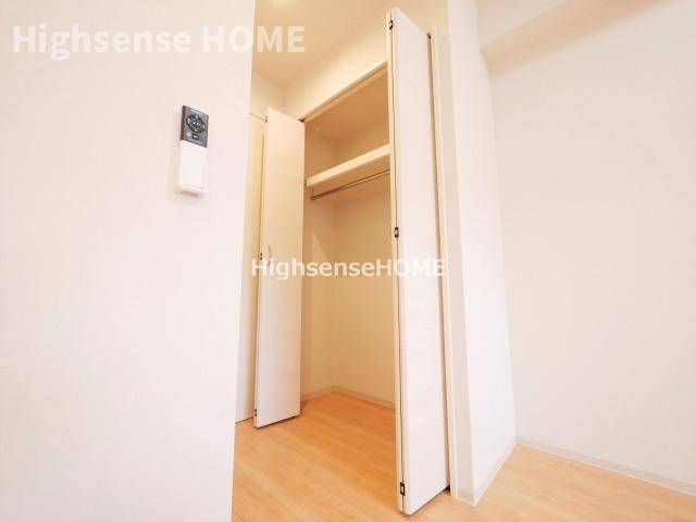 収納　たっぷりとした収納スペースです