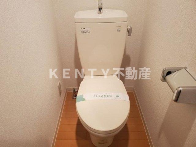 トイレ　ゆったりとした空間のトイレです