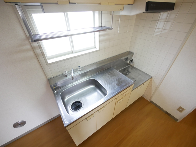 キッチン　★二口コンロ設置可能なキッチンでお料理も楽しめますね★