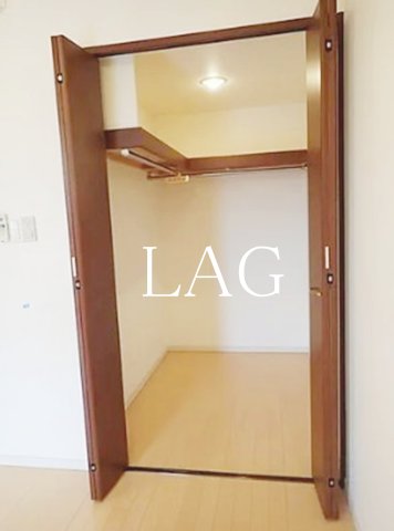 収納　ウォークインクローゼットです。