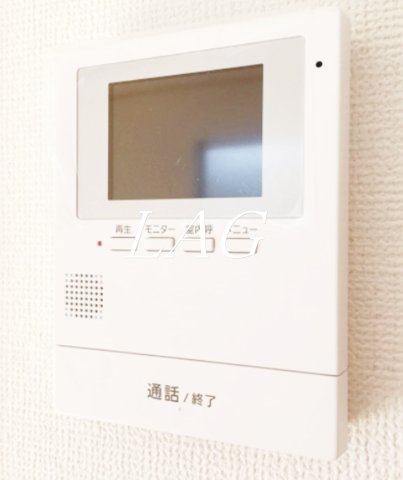 セキュリティ　モニター付インターフォンです。
