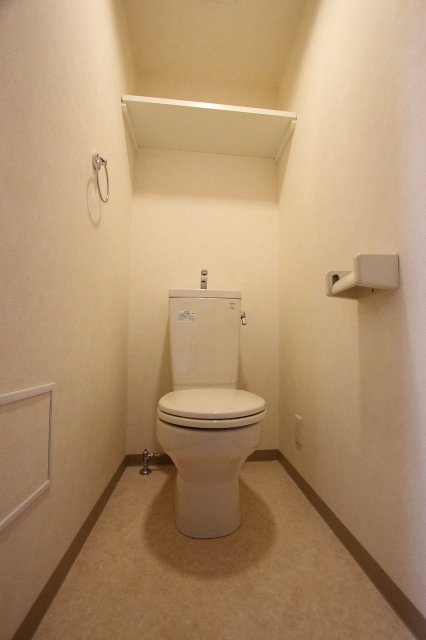 トイレ　同物件、別号室のものです。