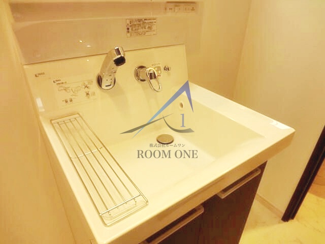 洗面設備　洗面台です。