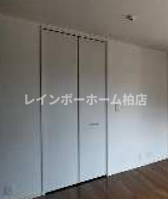 収納　たっぷりとした収納スペースです