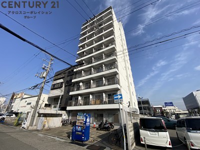 建物外観　エレベーター付きで高層階でも楽々♪