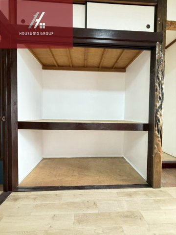 収納　大きなスペースがあり、収納には困りません