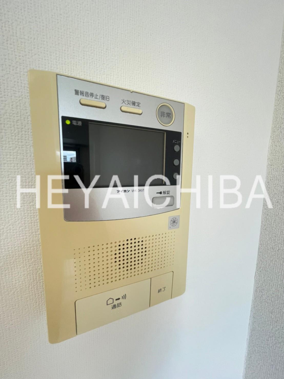 セキュリティ　モニター付きインターホン