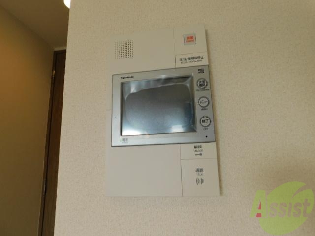 セキュリティ　安心のモニターフォン完備