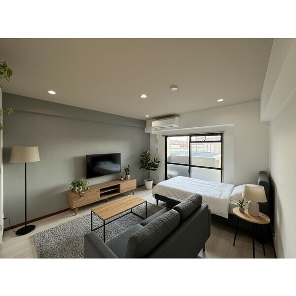 居室・リビング　※写真は別室のものとなります。退去予定の為、現況優先となりま