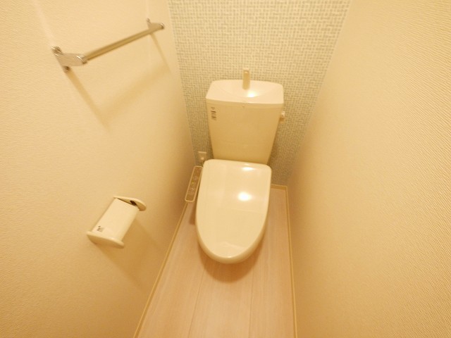 トイレ　ゆったりとした空間のトイレです