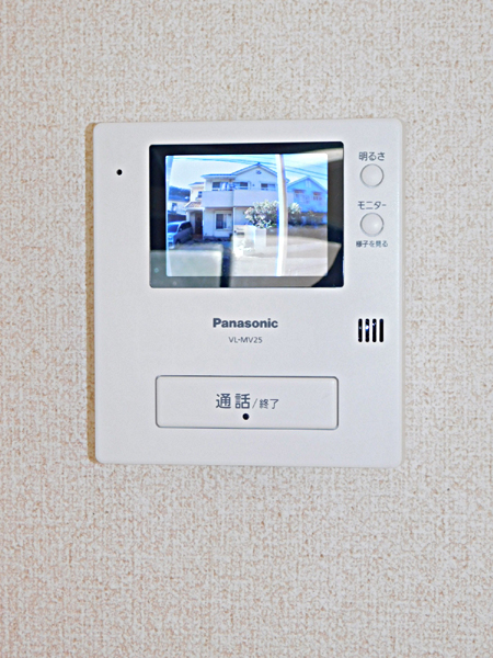 セキュリティ　TVモニターホンで来訪者を確認出来ます！