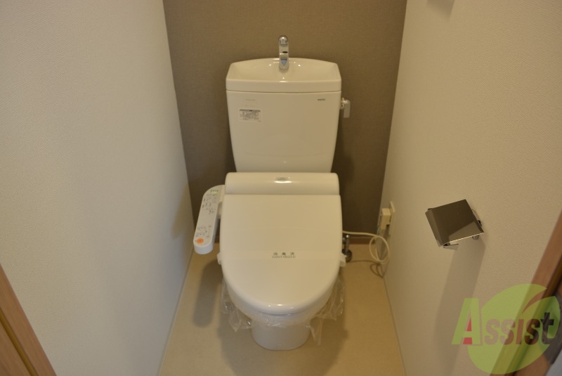 トイレ　快適に使用できる、清潔感にこだわったトイレです。