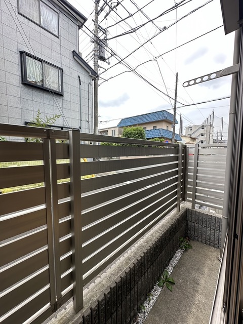 バルコニー　別部屋参考写真です