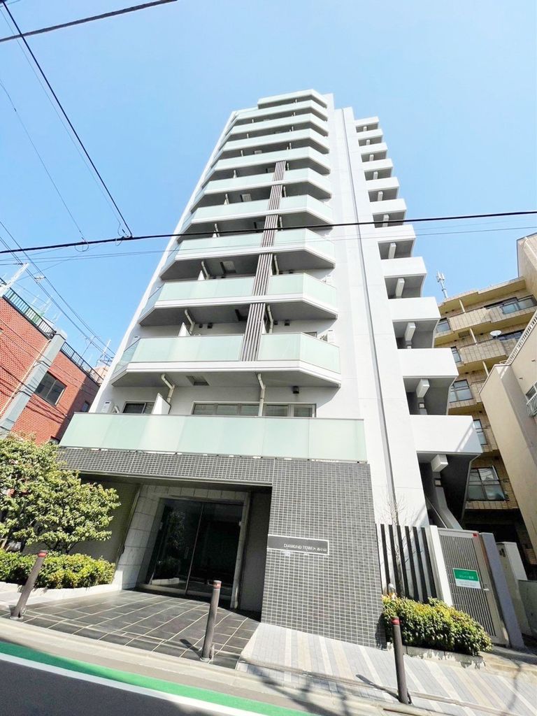 建物外観　ダイヤモンドタワー西小山の外観