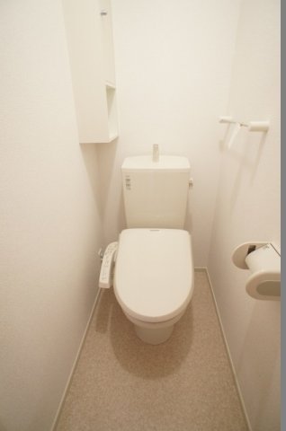 トイレ　ゆったりとした空間のトイレです