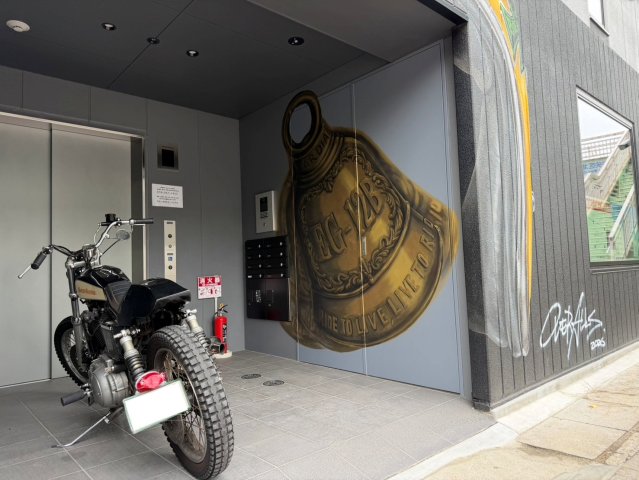 その他共有部分　バイクスペース