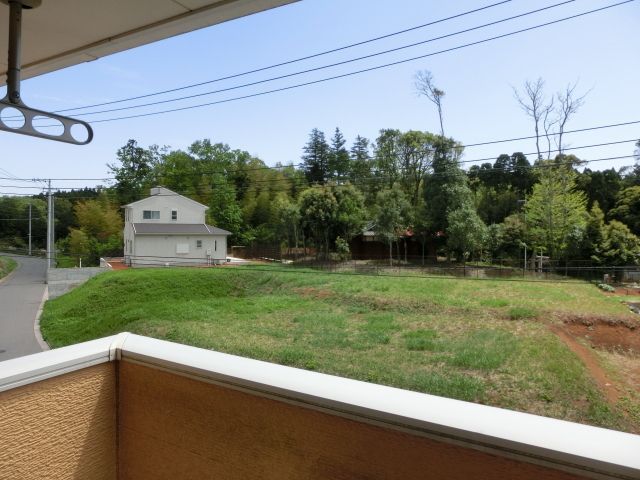 眺望　バルコニーからの景色です
