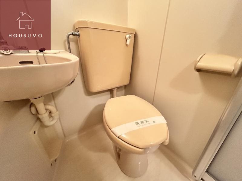 トイレ　ゆったりとした空間のトイレです