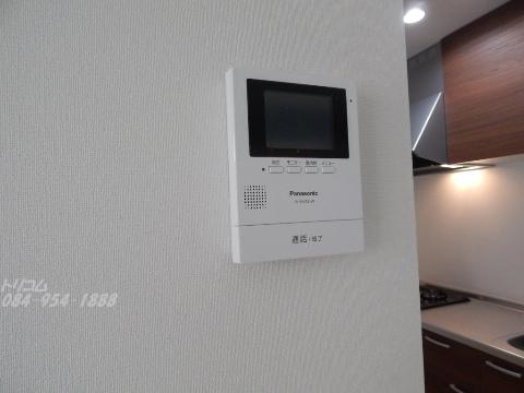セキュリティ　カメラ付インターホン（イメージ）