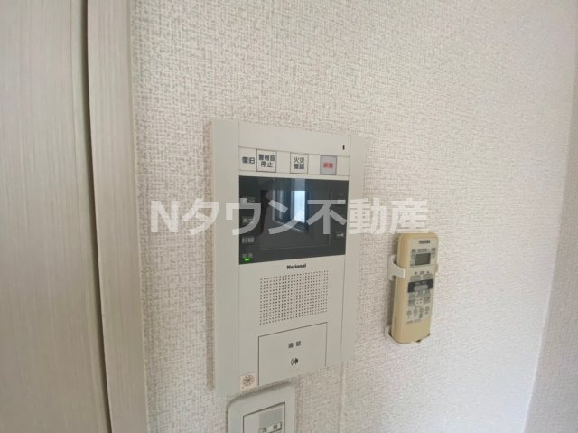 セキュリティ　モニター付きインターフォンです