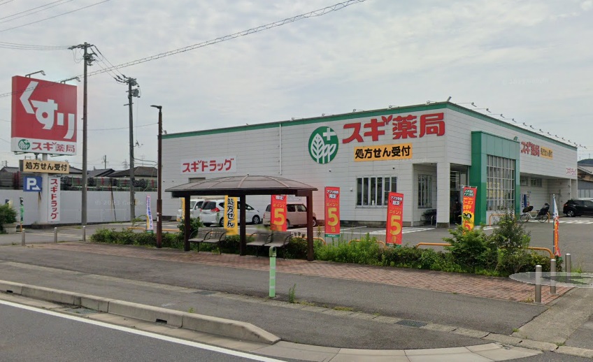 ドラックストア　スギ薬局 中島店（ドラッグストア）まで820m