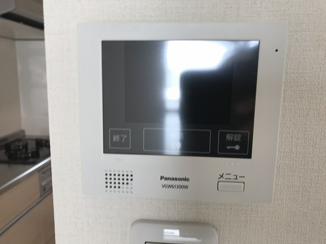 セキュリティ　モニター付きインターホン♪