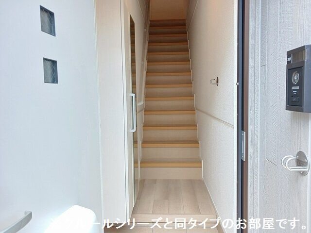 玄関　ゆったりとした玄関です