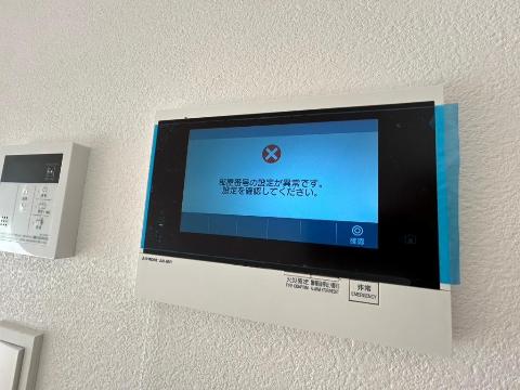 セキュリティ　カメラ付インターホン