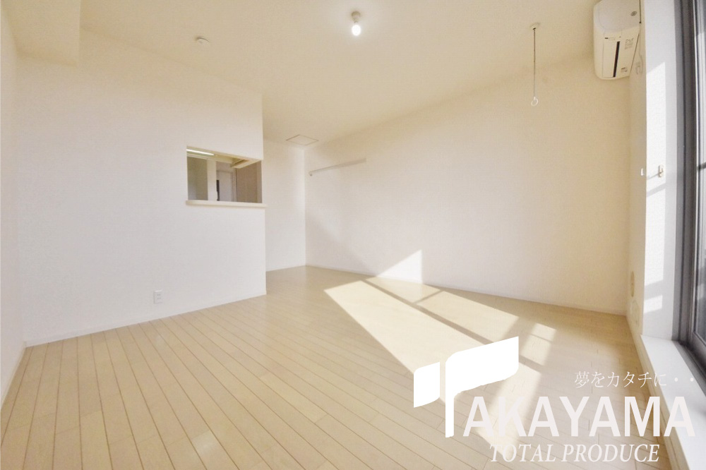 キッチン　洋室角度別、最上階南向きの明るいお部屋です★