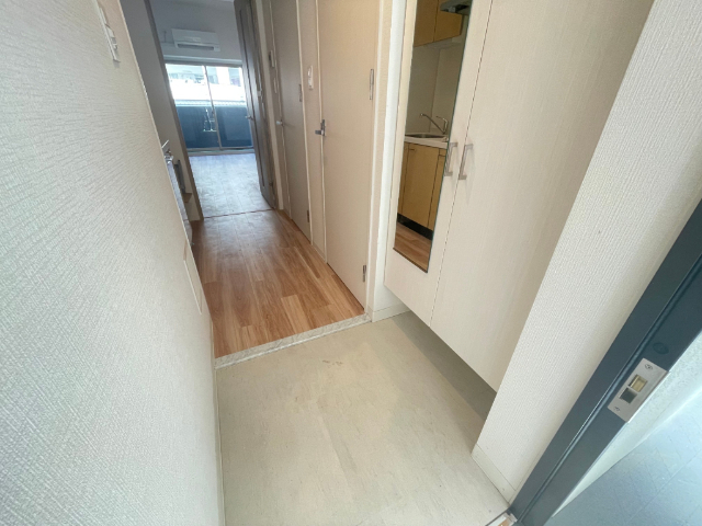 玄関　２０１号室の写真です。