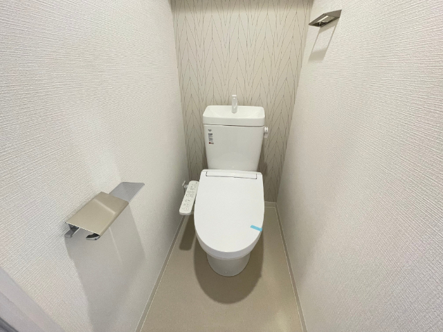 トイレ　２０１号室の写真です。