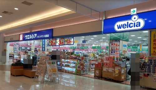 ドラックストア　ウエルシア薬局イオンタウン名西店（ドラッグストア）まで241m