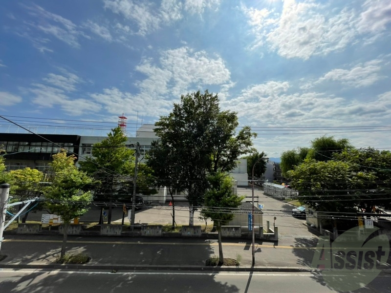 眺望　眺望です。高い建物がなくて見晴らしがよいですね！
