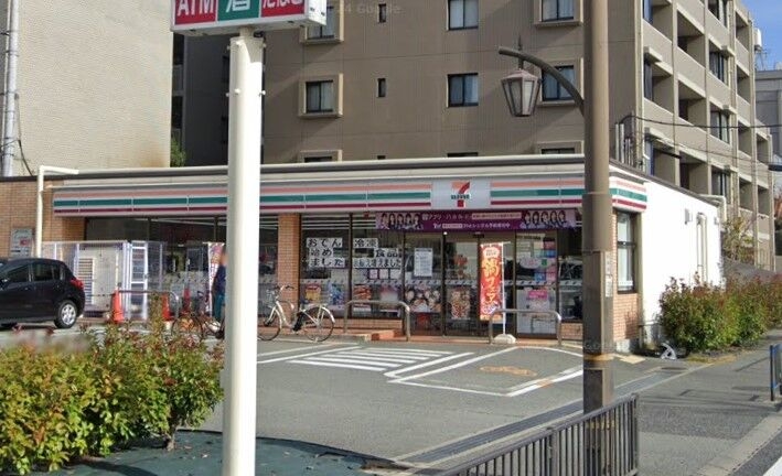 コンビニ　セブン-イレブン 西宮上甲子園店（コンビニ）まで458m