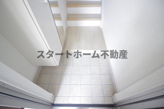 玄関　ゆったりとした玄関です