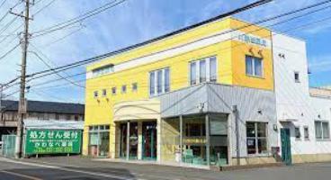 ドラックストア　合資会社川奈部薬局 本店（ドラッグストア）まで510m