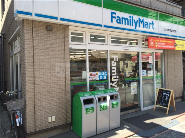 コンビニ　ファミリーマート・大岡山東工大前店（コンビニ）まで258m